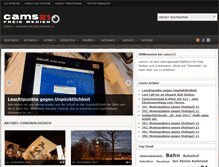 Tablet Screenshot of cams21.de